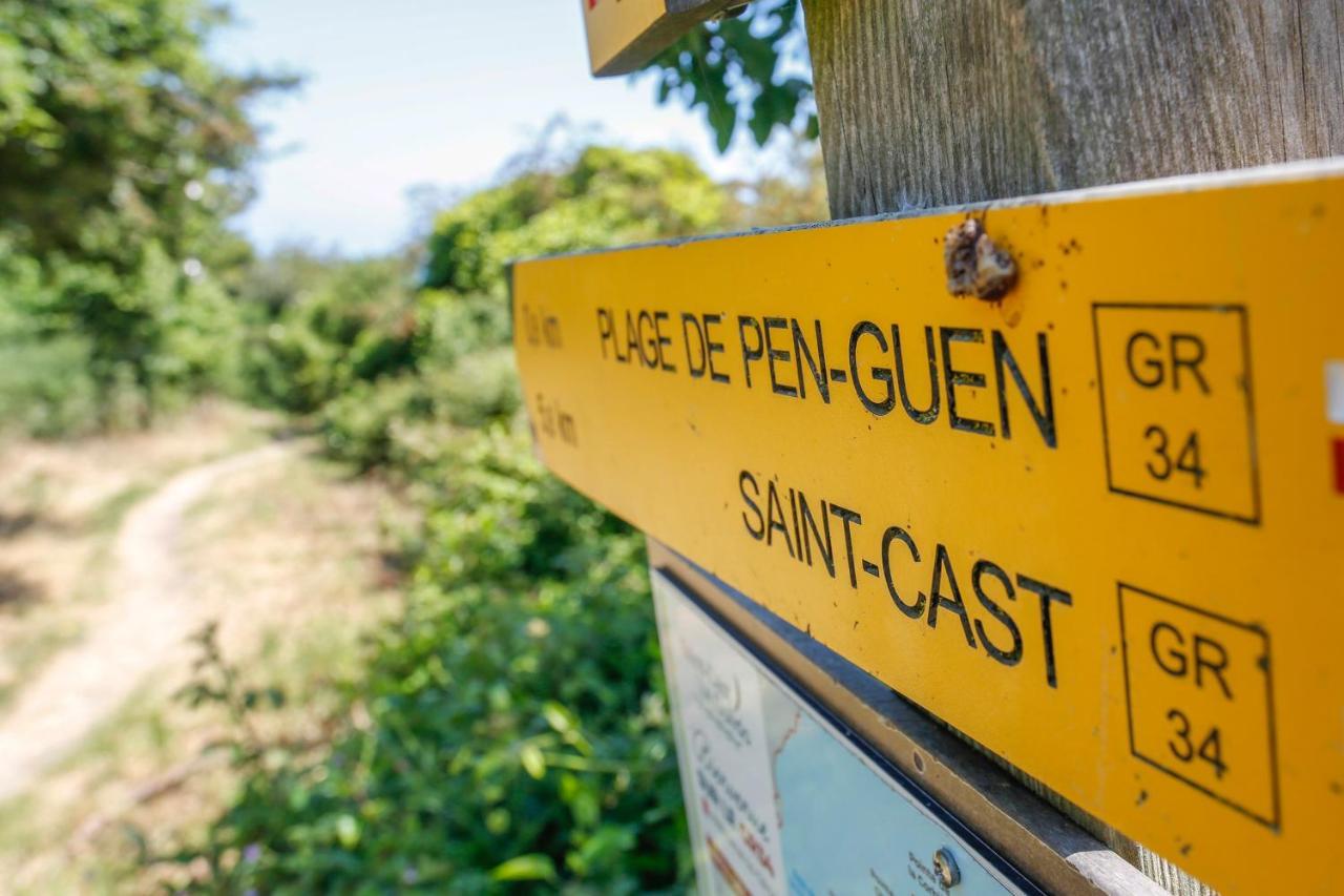 Al Loar Ar Mor - A Proximite De La Plage Pen Guen Saint-Cast-le-Guildo Exteriör bild